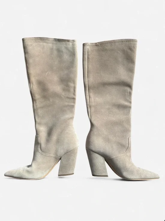 Dolce Vita Nathen Pull On Suede Knee High Boots size 8 - Picture 4 of 7